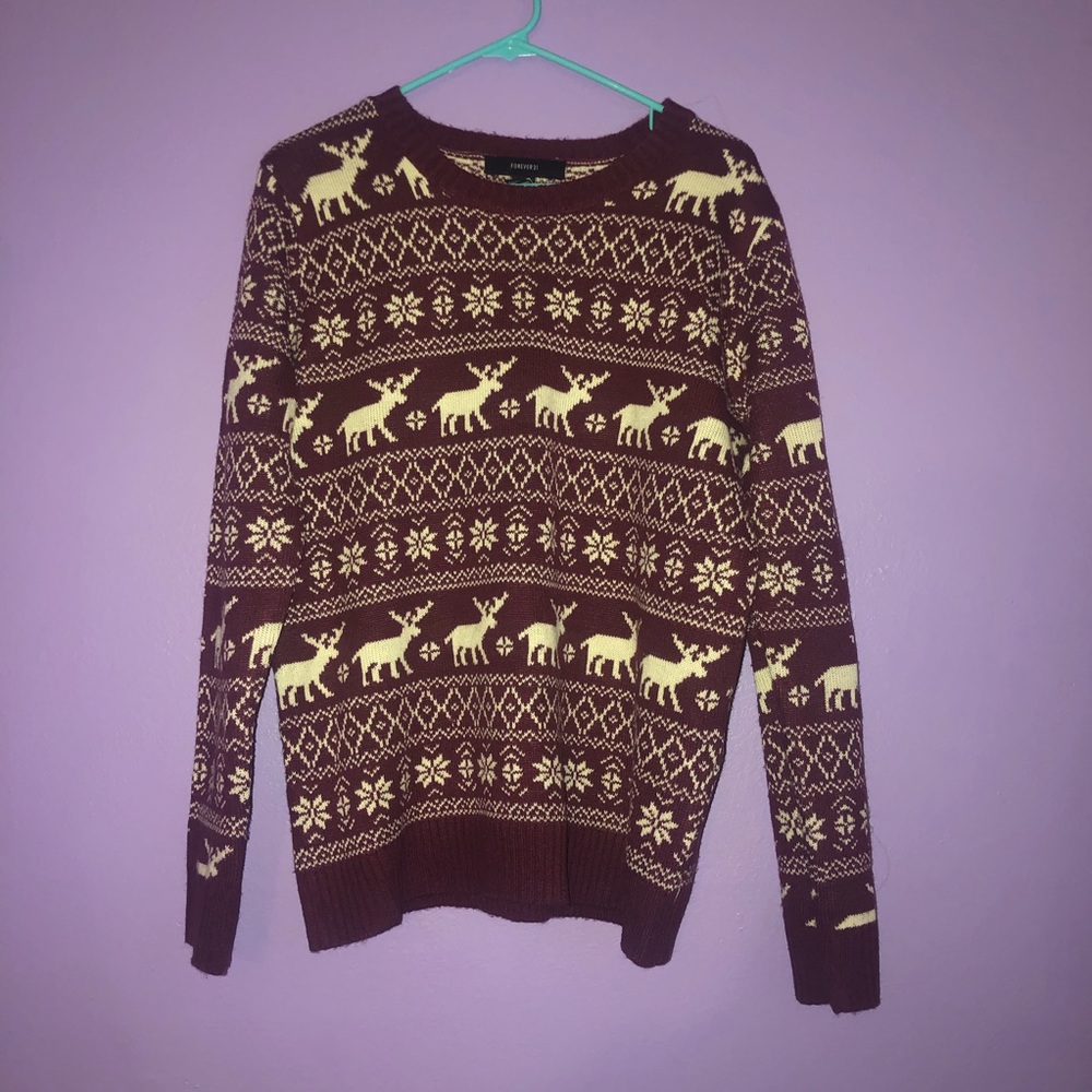 forever 21 christmas sweater